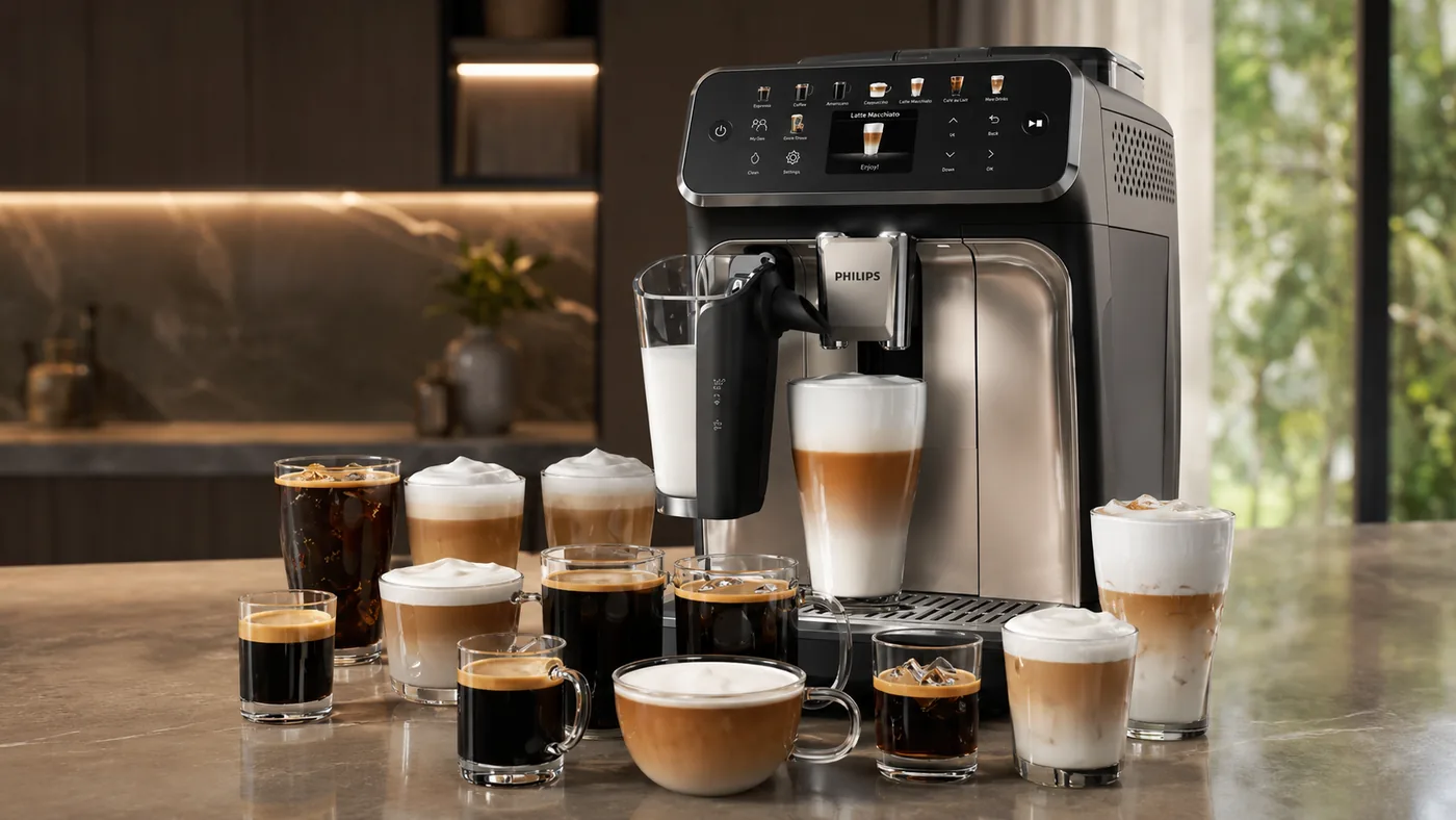 Auswahl an Kaffeespezialitäten
